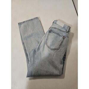 pistola Light Wash Straight Leg Jeans